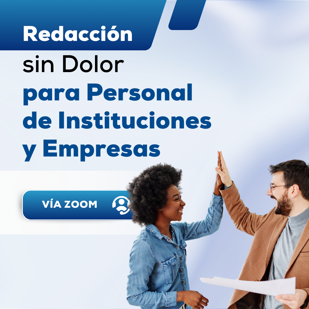 redacción din dolor para instituciones
